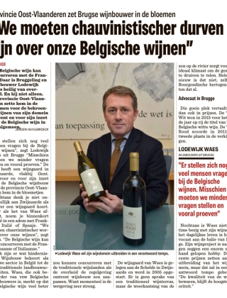 Brugse Wijnbouwer In De Bloemen